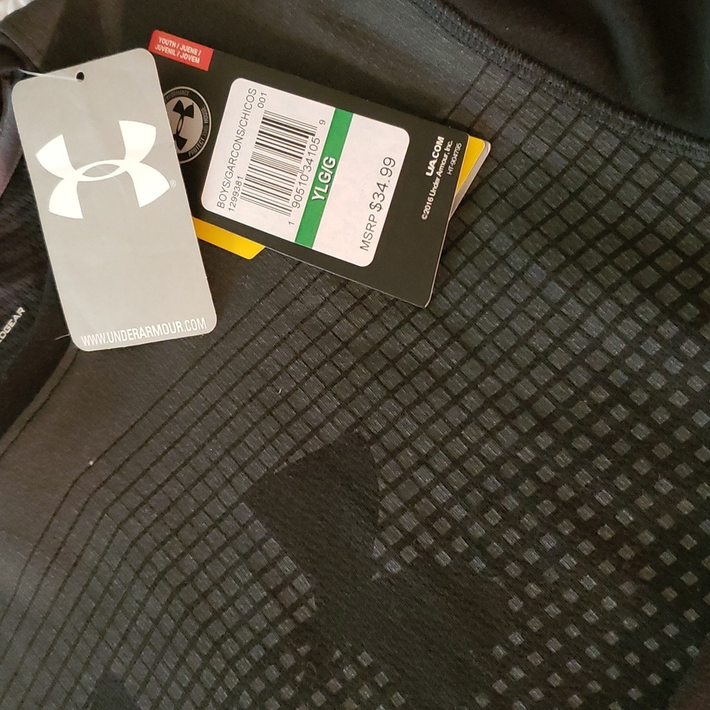 Coldgear infrared Under Armor YLG/G boys Garcons/Chicos
